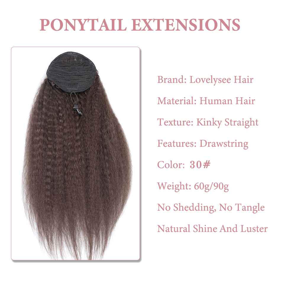 Coda di cavallo Capelli umani  - Seamless Clip In Hair Extensions Human Hair recensione e prezzo