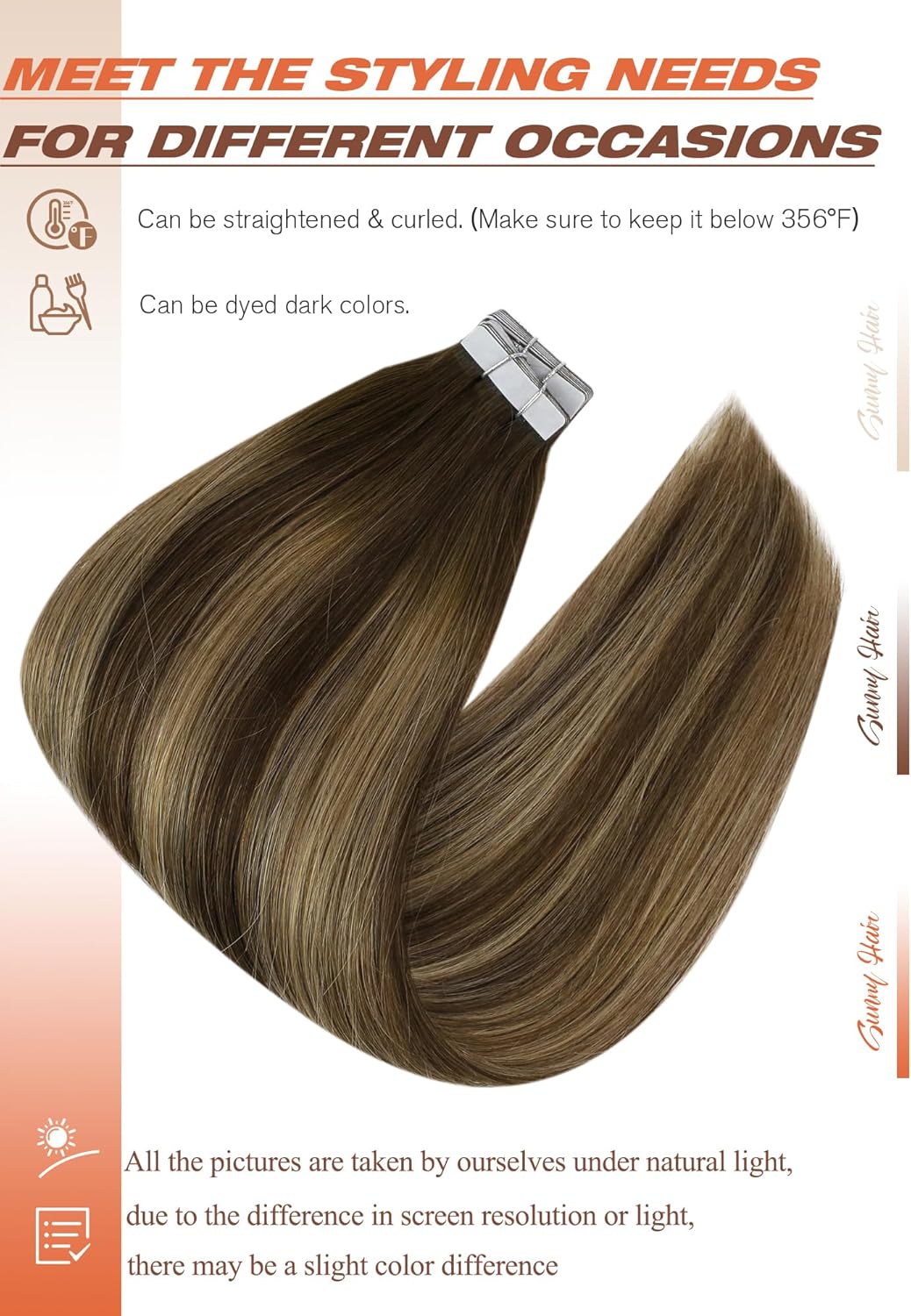 Estensioni per capelli VeSunny - Invisible Tape In Extensions Real Hair recensione e prezzo
