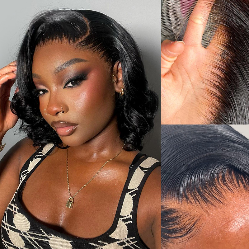 Parrucche Bob Corte in Capelli - Glueless Wear And Go Human Hair Wig recensione e prezzo