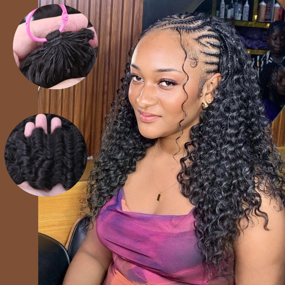 Capelli Umani per Crochet per  - Hair Bundles recensione e prezzo