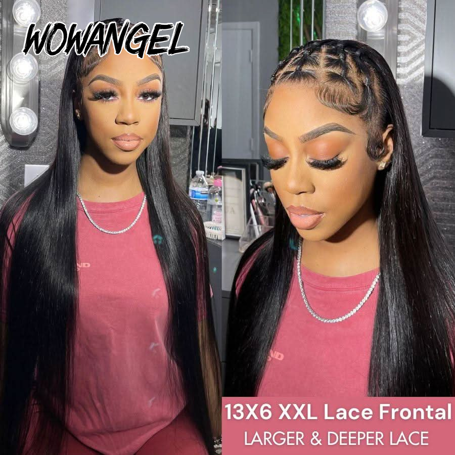 WOWANGEL Parrucche Lisce con F - Lace Front Wigs recensione e prezzo