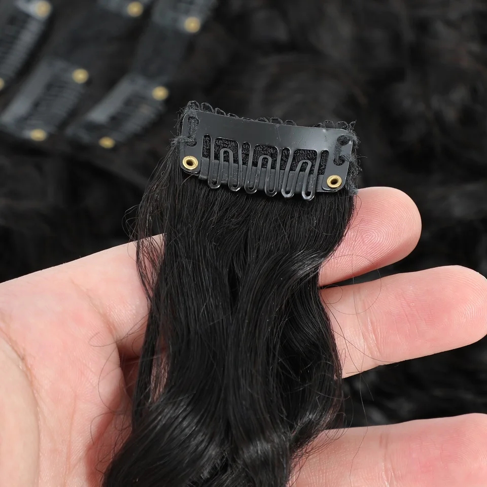 Extension Capelli Veri Ondulat - Seamless Clip In Hair Extensions Human Hair recensione e prezzo