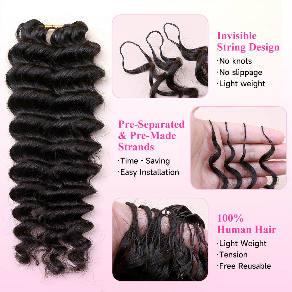 Capelli umani naturali con ond - Hair Bundles recensione e prezzo