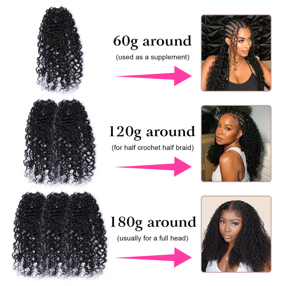 Capelli umani naturali con ond - Hair Bundles recensione e prezzo